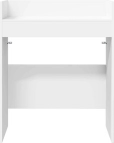 vidaXL Πίνακας DJ Λευκό 82 x 45 x 102 εκ. Επεξεργασμένο Ξύλο