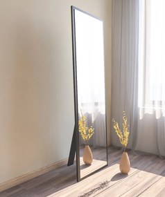 Καθρέπτης Τοίχου Μαύρο TESSA 50x2,2x160