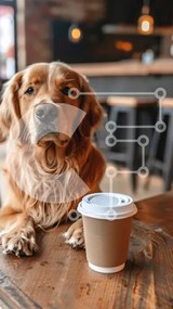 Intra Συλλεκτικό Ξύλινο Παζλ Plywood  4mm - Golden Retriever σε ένα καφέ Σε Ξύλινο Κουτί - Διαστάσεις: 10x10 cm – 25 κομμάτια