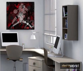 Πίνακας σε καμβά NBA Michael Jordan KNV681 40cm x 40cm