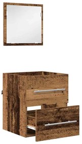vidaXL Ντουλάπι Μπάνιου 41 x 38.5 x 48 cm Επεξεργασμένο ξύλο