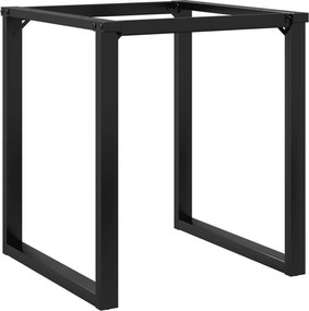 vidaXL Πόδια Τραπεζαρίας σε Σχήμα «Ο» 60x60x73 εκ. Ατσάλι