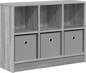 vidaXL Πλαϊνό γραφείο Γκρίζο Σονομα 73,5 x 22,5 x 53,5 εκ