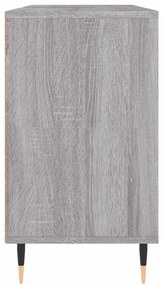 vidaXL Ντουλάπι Μπάνιου Γκρι Sonoma 80 x 33 x 60 εκ. από Επεξεργ. Ξύλο