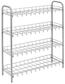 Παπουτσοθήκη Τετραώροφη Για 12 Ζεύγη  64x26x80cm