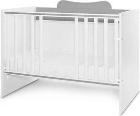 BED MULTI 190/72 COLOUR WHITE/STONE GREY