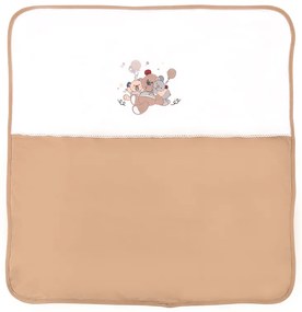 ΠΑΝΑ ΑΛΛΑΓΜΑΤΟΣ LORELLI COTTON BLANKET ZA ZA 90/90 LATTE 20051200005