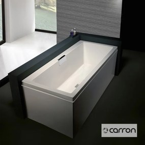 CARRON Celsius Carronite Μπανιέρα ενισχυμένη ακρυλική με υδρομασάζ Λευκή 180X80 300LT