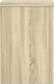 vidaXL Βάσεις Φυτών 2Τεμ. Sonoma Δρυς 25x25x35εκ. Επεξεργασμένο Ξύλο