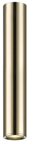 Σποτ Φωτιστικό Οροφής Ατσάλι Ballet H35 Φ6 Viokef 4265101 Χρυσό