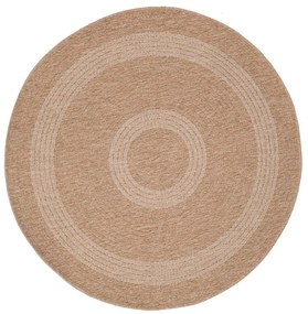 Στρογγυλό Χαλί Καλοκαιρινό (Φ200) Royal Carpet Avanos 8866 White