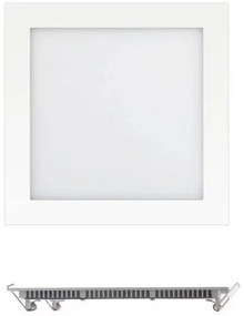 Φωτιστικό Οροφής Πάνελ Λεπτό LED SMD 24W 4000K Λευκό Epistar 5222 Spotlight-5222-Λευκό 5222