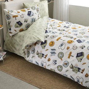 Σεντόνια Μονά (Σετ) Vesta Tommy Εκρού ΧΩΡΙΣ ΛΑΣΤΙΧΟ 170x260