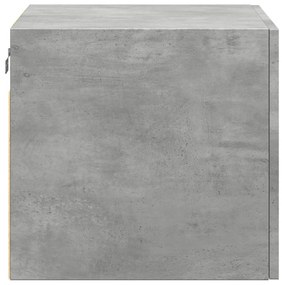 vidaXL Ντουλάπι Τοίχου Γκρι Σκυρ. 50x42,5x40 εκ. Επεξεργασμένο Ξύλο