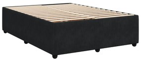 ΚΡΕΒΑΤΙ BOXSPRING ΜΕ ΣΤΡΩΜΑ ΜΑΥΡΟ 140X190 ΕΚ. ΒΕΛΟΥΔΙΝΟ 3294630