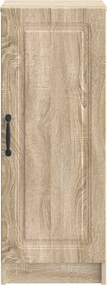 vidaXL Πλαϊνό γραφείο Sonoma Δρυς 33 x 34,5 x 87 εκ.