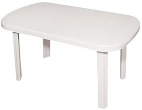 Garden table Otto PP White 84x142x72 εκ.