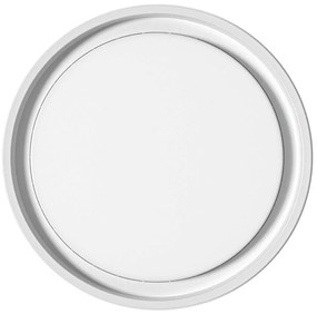 Φωτιστικό Οροφής - Πλαφονιέρα VK/02220/W/W Φ27x5,4cm Led 2625lm 24W 3000K White VKLed Aluminium