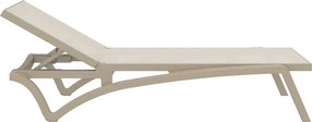 ΞΑΠΛΩΣΤΡΑ ΠΟΛ/ΝΙΟΥ ΠΑΣΙΦΙΚ DOVE GREY 193X68X35εκ.