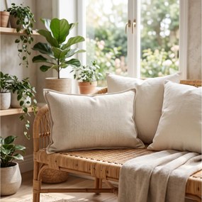 Μαξιλάρι Twily Douceur d'intérieur - 50x30cm - Μπεζ