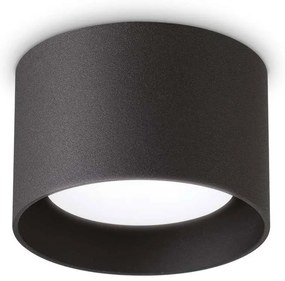 Φωτιστικό Οροφής - Σποτ Spike Round 278704 Φ10x6,5cm 1xGX53 15W Black Ideal Lux