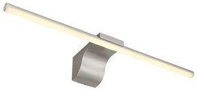 Απλίκα Φωτιστικό Τοίχου LED 10W Νίκελ IP44 620Lm Pepe 41925M Globo Lighting-41925N-Νίκελ Ματ 41925N