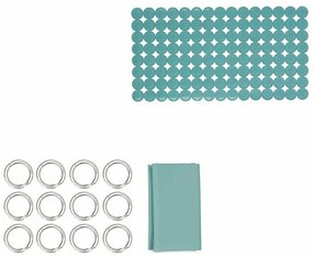 Σετ Μπάνιου Berilo Πράσινο PVC πολυαιθυλένιο EVA 28 x 42 x 6 cm (12 Μονάδες)