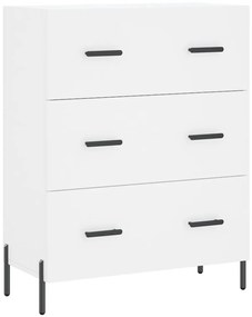 vidaXL Ντουλάπι Λευκό 69,5 x 34 x 90 εκ. από Επεξεργασμένο Ξύλο