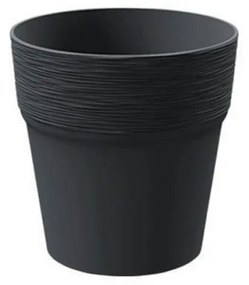 Γλάστρα (Φ12x12.2) Marhome Furu Ανθρακί 09-DFA120-S433