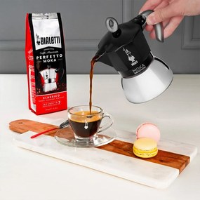 Ιταλικη καφετιερα Bialetti 0006934/NP Μαύρο Αλουμίνιο