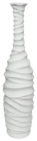 MarHome FIBERGLASS ΒΑΖΟ ΛΕΥΚΟ ANTIKΕ / ΚΥΜΑΤΙΣΤΟ - Φ20x86cm 1/KIB 06-94726