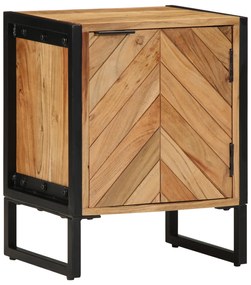 vidaXL Κομοδίνο 40x30x50 cm Μασίφ Ξύλο Ακακίας