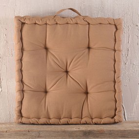 Μαξιλάρα Δαπέδου (50x50x10) Rythmos Kathy Terracotta