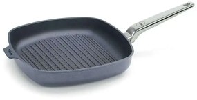 Τηγάνι - Γκριλιέρα Αντικολλητική Diamond Lite Pro 2628-1DLP 28x28cm Black Woll 28cm Aluminium