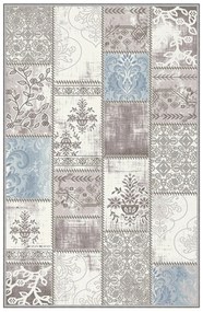 Χαλί Eexfab1084 443HFT3229 Grey-Beige-Blue Conceptum Hypnose 100X300cm