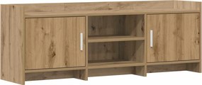 vidaXL Ντουλάπι TV 130 x 33 x 47 εκ Artisan Δρυς Επεξεργασμένο Ξύλο