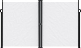 vidaXL Σκίαστρο Πλαϊνό Συρόμενο Λευκό 200 x 600 εκ.