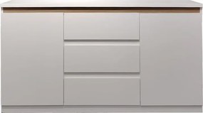 Μπουφές Chiemo pakoworld λευκό 160x40x93.6εκ
