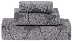 Πετσέτα Rufus 30 Grey Kentia Χεριών 30x50cm 100% Βαμβάκι