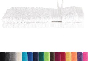 vidaXL Πετσέτες 2 pcs Λευκό 15 x 21 cm Βαμβάκι
