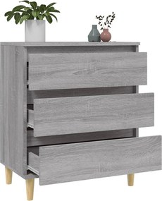 vidaXL Ντουλάπι Γκρι Sonoma 60x35x70 εκ. από Επεξεργασμένο Ξύλο