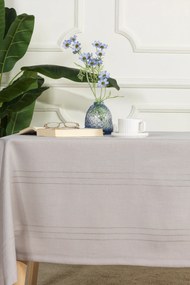 Stewehome Τραπεζομάντηλο από πολυεστέρα με ορθογώνιο σχήμα και αδιάβροχη επιφάνεια Γκρι 160x220 cm