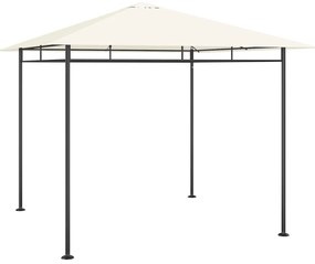 vidaXL Κιόσκι Κρεμ 3 x 3 x 2,7 μ. 180 γρ./μ²