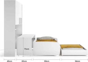 Σετ Κρεβάτι Compact Icon 90x200cm