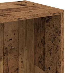 vidaXL Βιβλιοθήκη Όψη Παλαιού Ξύλου 40x30x77 εκ. Επεξεργασμένο Ξύλο