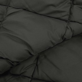 vidaXL Χειμερινό Παπλωματοθήκη Ανθρακί 140 x 200 cm Μικροΐνες