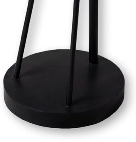 Side Table S Line με μεταλλική βάση Ø40cm B000157-71N3