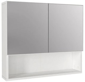 Καθρέπτης μπάνιου Trama Μegapap χρώμα λευκό 75x16,8x65εκ.-GP042-0280,1