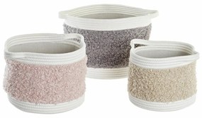 Σετ Καλαθιών DKD Home Decor Παιδικά 34 x 34 x 27 cm