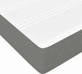 vidaXL Στρώμα με Pocket Springs Μέτριο 120 x 190 cm Γκρι